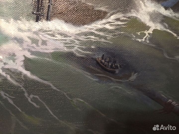 Картина маслом на холсте большая