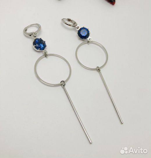 Серьги из медсплава