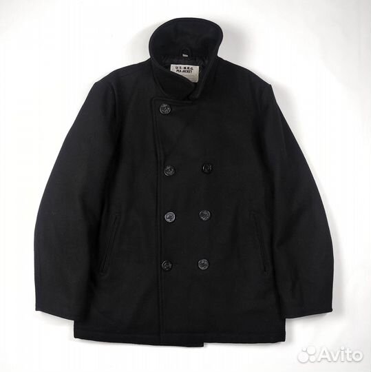 Мощный бушлат US Navy Peacoat L-XL