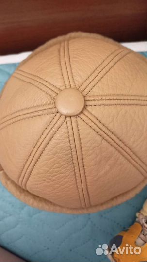 Шапка с натуральным мехом