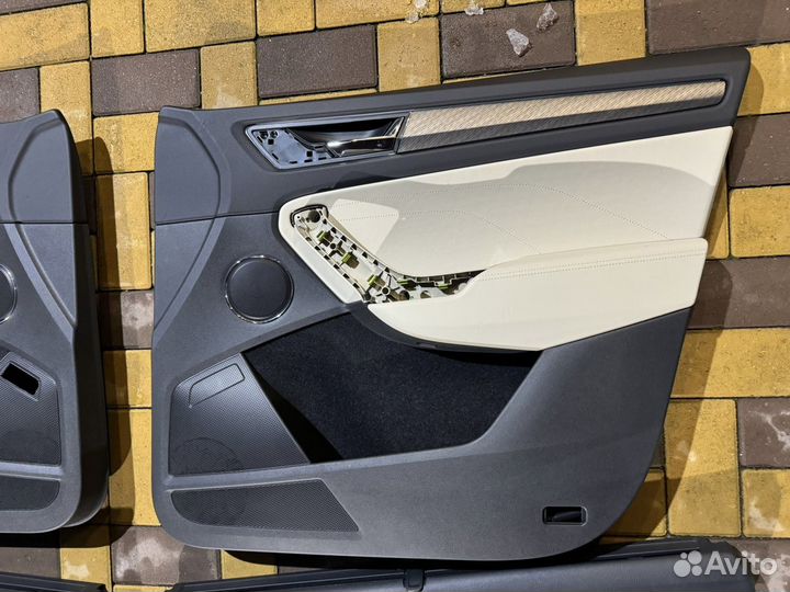 Комплект дверных карт на skoda kodiaq