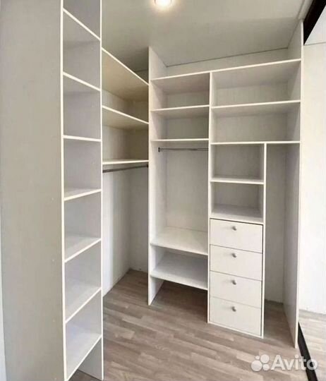 Стеллаж, шкаф, гардеробная