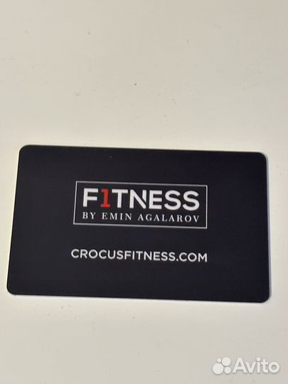 Клубная карта Crocus Fitness Ленинградский