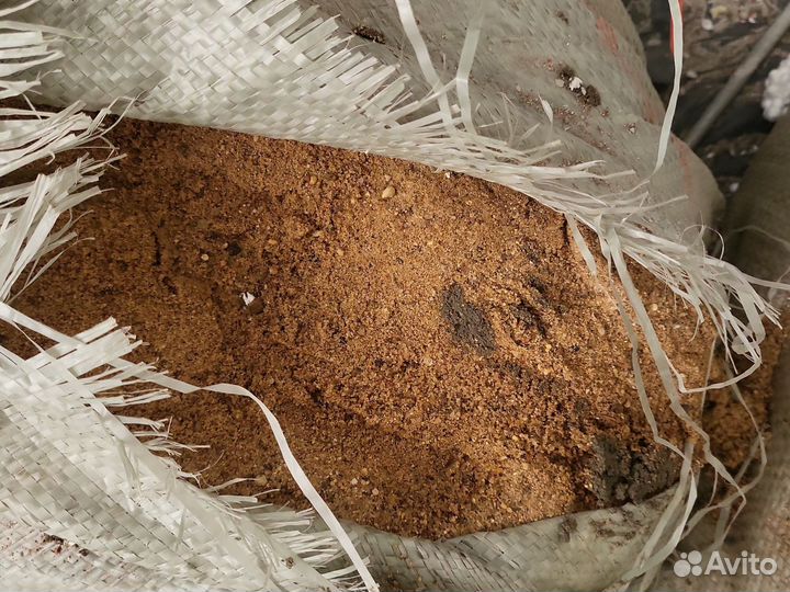 Песок речной мытый около ок. 20шт 30кг каждый