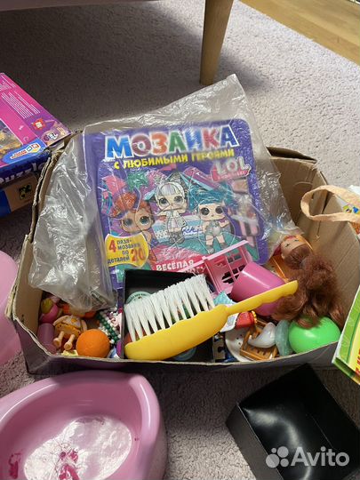 Детские игрушки пакетом