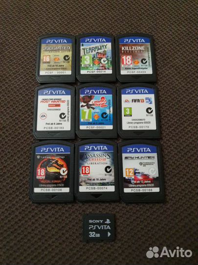 PS Vita игры и аксессуары