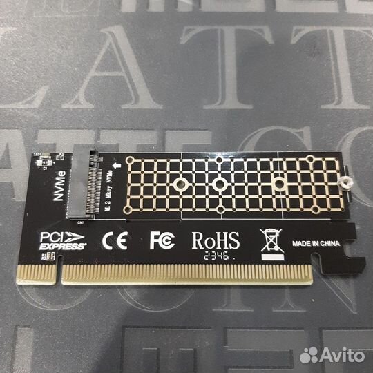 M.2 на pcie x16