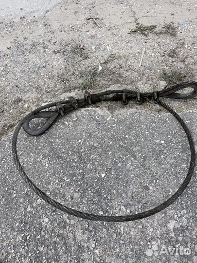 Трос стальной буксировочный