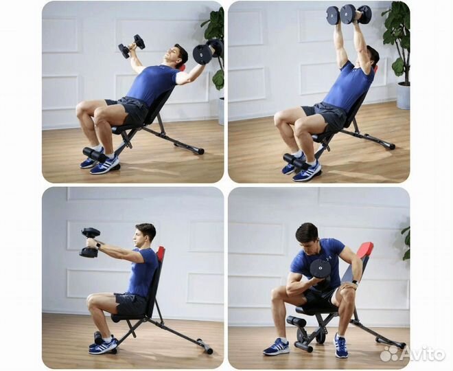 Скамья силовая универсальная DFC D369