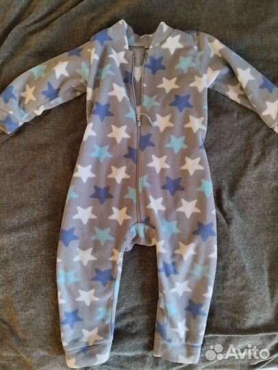 Флисовый комбинезон