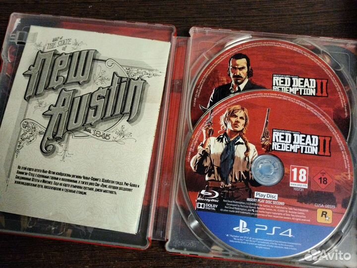 Rdr 2 steelbook ps4