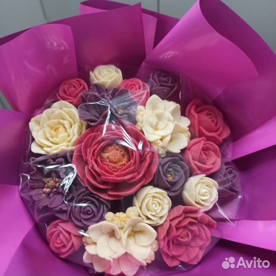 Шоколадные цветы. Подарок на выпускной