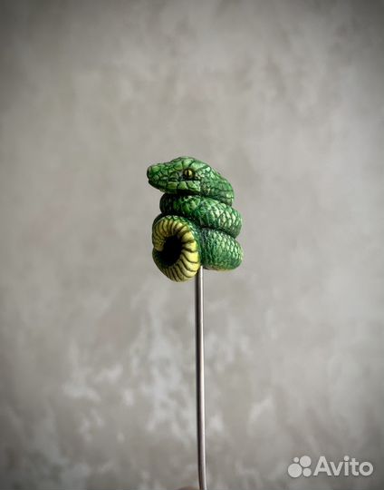 Ложка с декором Змея