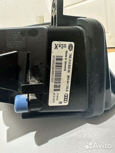 Audi a5 b8 птф туманки противотуманные фары