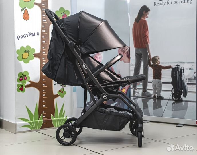 Прогулочная коляска Tutis Jogo, Black