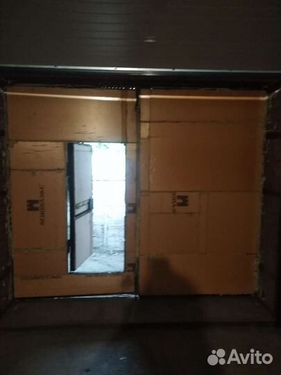 Ворота гаражные металлические бу