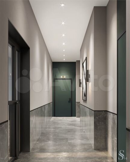 2-к. квартира, 66,4 м², 11/12 эт.