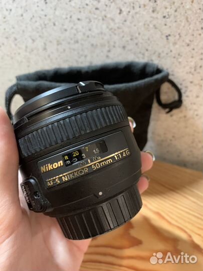 Объектив Nikon 50mm f 1.4g af s nikkor