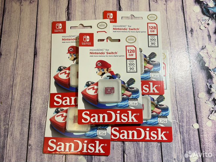 Карта памяти для nintendo switch 128 GB