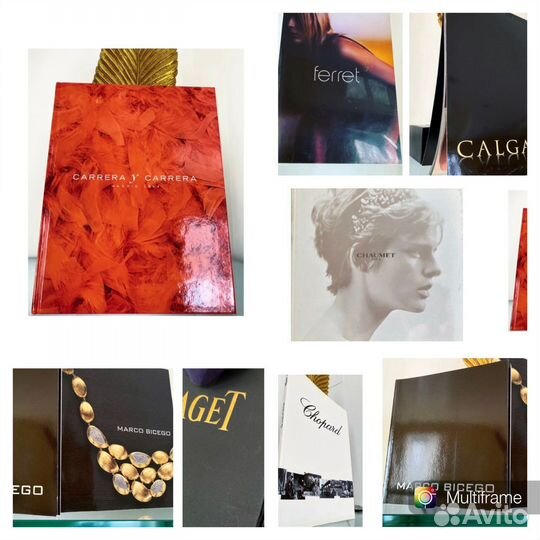 Ювелирные альбомы. Cartier. Bvlgari. Chopard