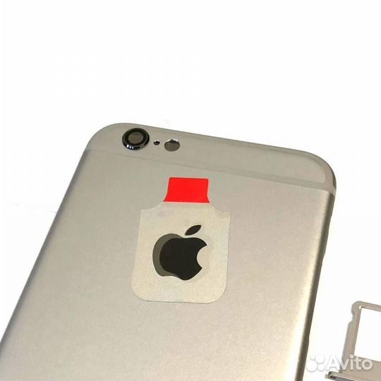 Задняя крышка (корпус) для iPhone 6 Серебристый