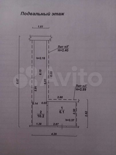Гараж, > 30 м²