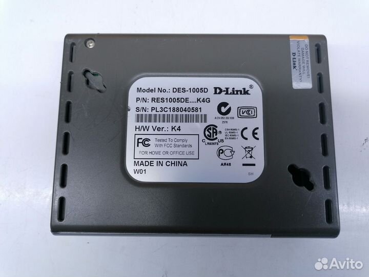 Коммутатор D-Link DES-1005D