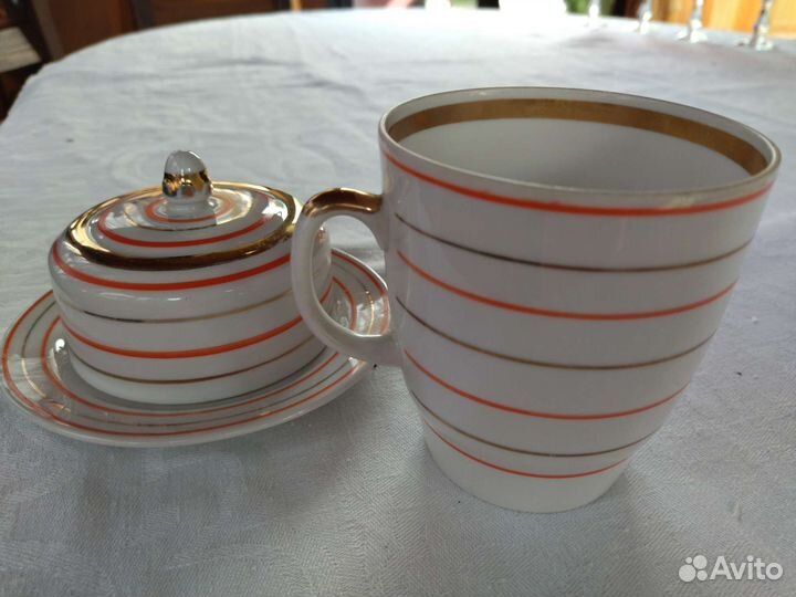 Бокал масленка Вербилки Радио полоски