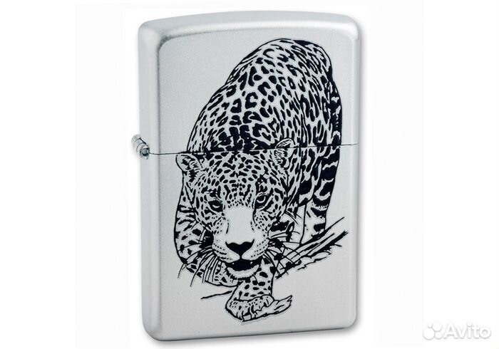 Зажигалка Zippo Леопард, новая