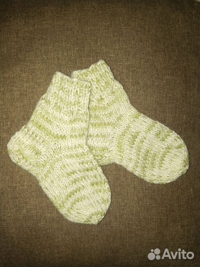Носки вязаные детские ручной работы