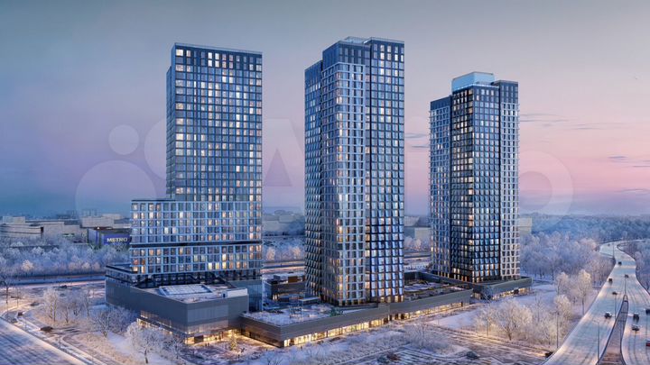 Апартаменты-студия, 31,4 м², 17/36 эт.