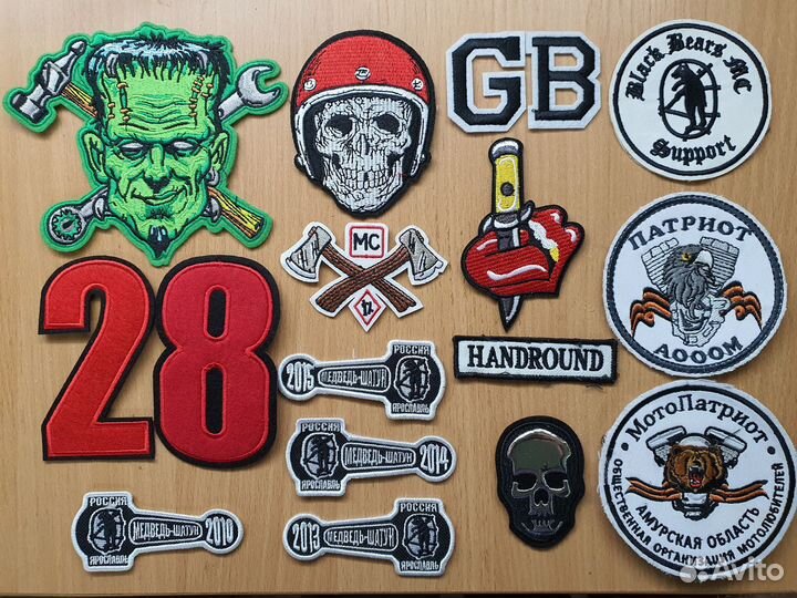 Нашивки на одежду. Бесплатно