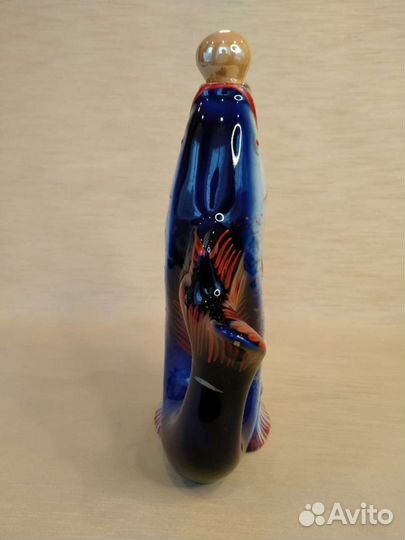 Фарфоровый штоф Рыба