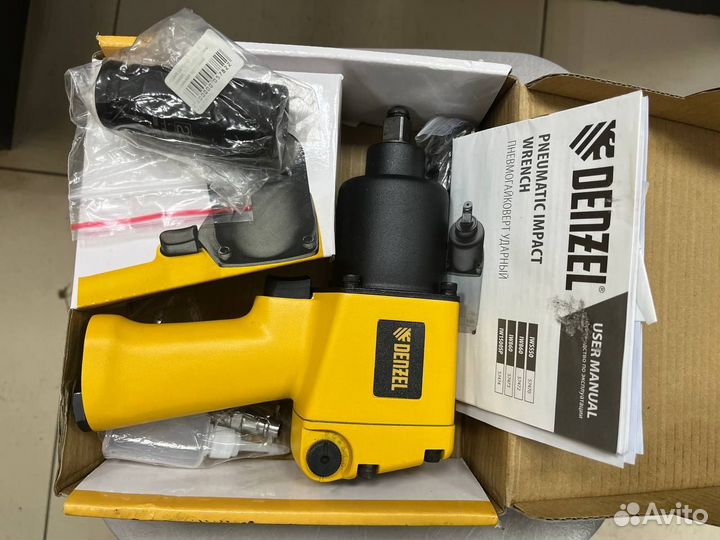 Пневмогайковерт ударный