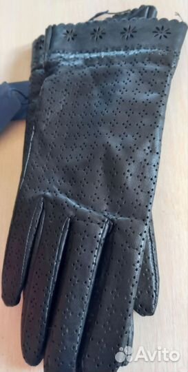 Перчатки утепленные на шерстяной подкладке