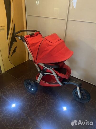 Коляска chicco active 3 +утепленный конверт