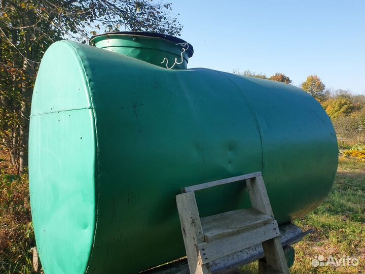 Емкость металлическая для сада