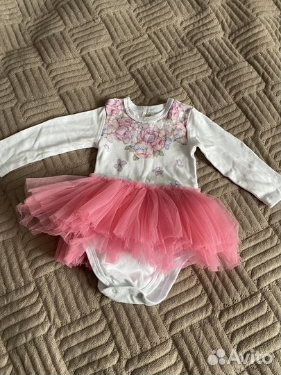 Боди для девочки 9 мес