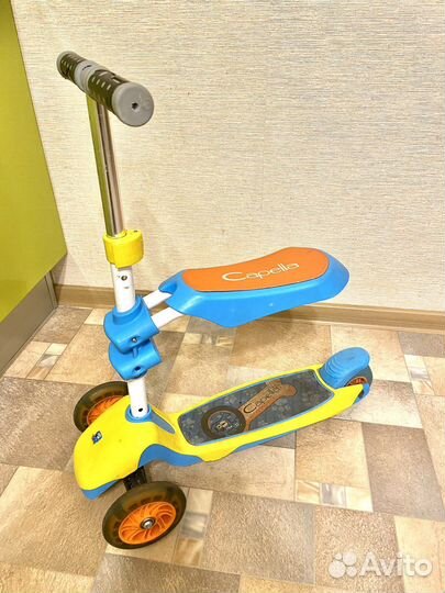 Самокат беговел Capella puppy