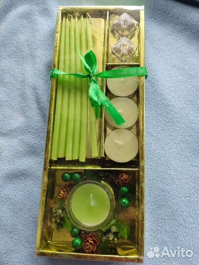 Набор свечей новогодний
