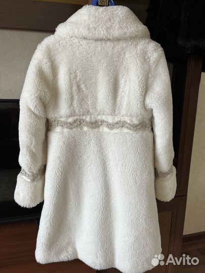 Искусственная шубка для девочки