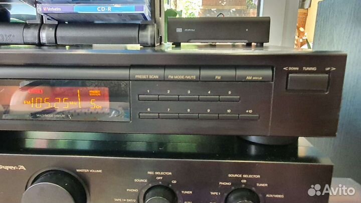 Тюнер, дека JVC FX-342L, JVC TD-V562