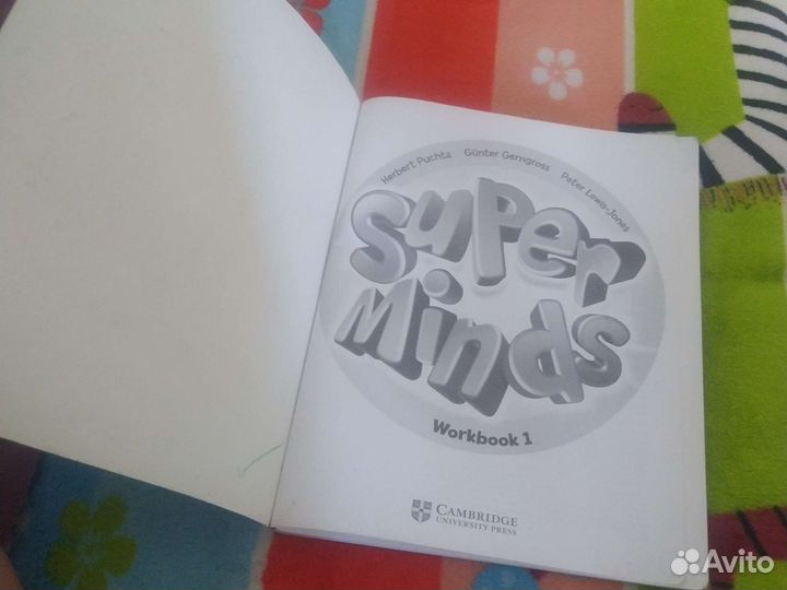 Super Minds 1 level workbook Cambridge
