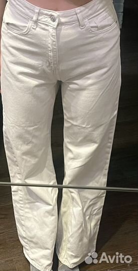 Джинсы молочные ostin