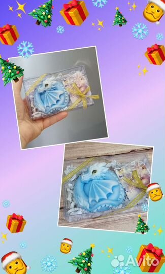 Мыло сувенирное к новому году