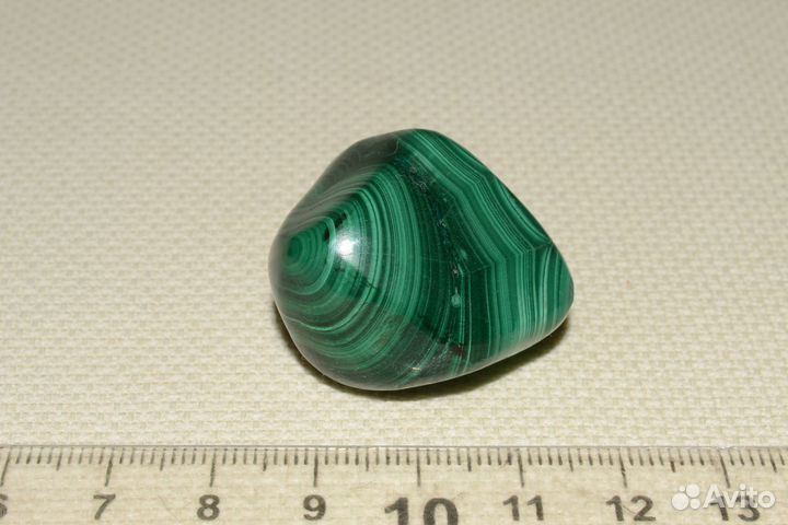 Минерал малахит обломки галтовка