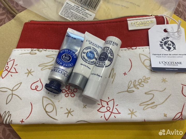 Локситан косметичка с миниатюрами
