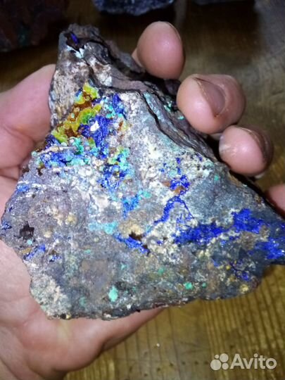 Азурит. Малахит. Заринит