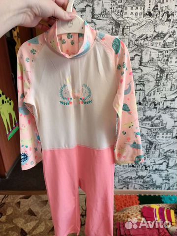 Купальный костюм для девочки 104