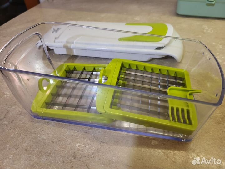 Овощерезка ручная с 3 насадками